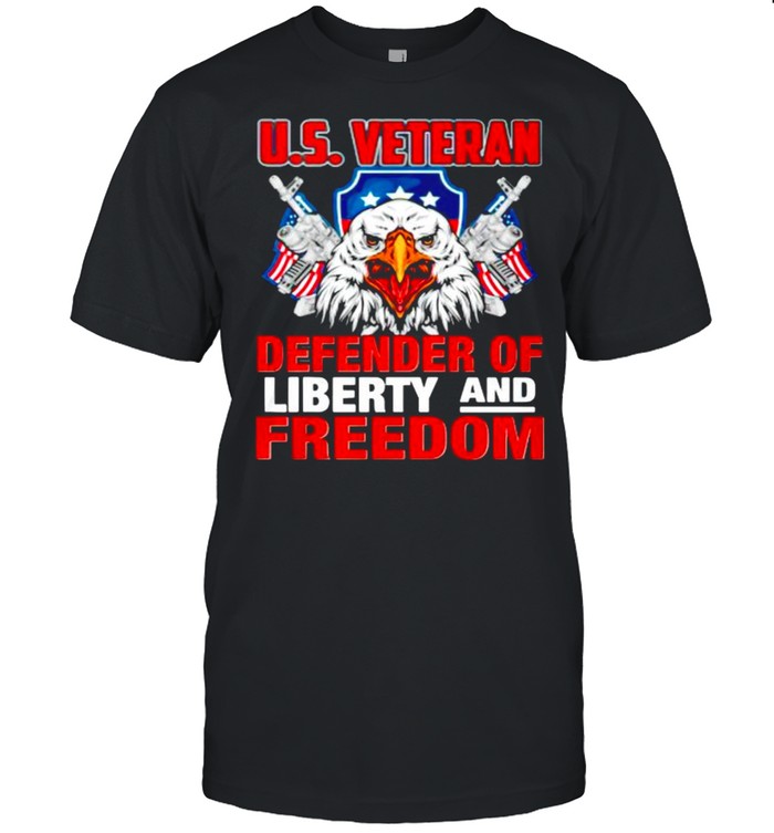 US Veteran defender of liberty and freedom shirt Classic Men's T-shirt