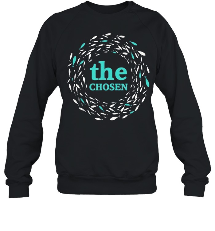 Funny cycle fish the chosen merch against the current shirt Unisex Sweatshirt