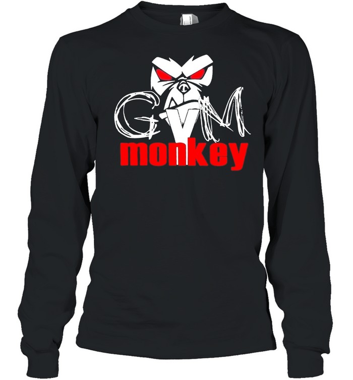 GYm Monkey shirt Long Sleeved T-shirt