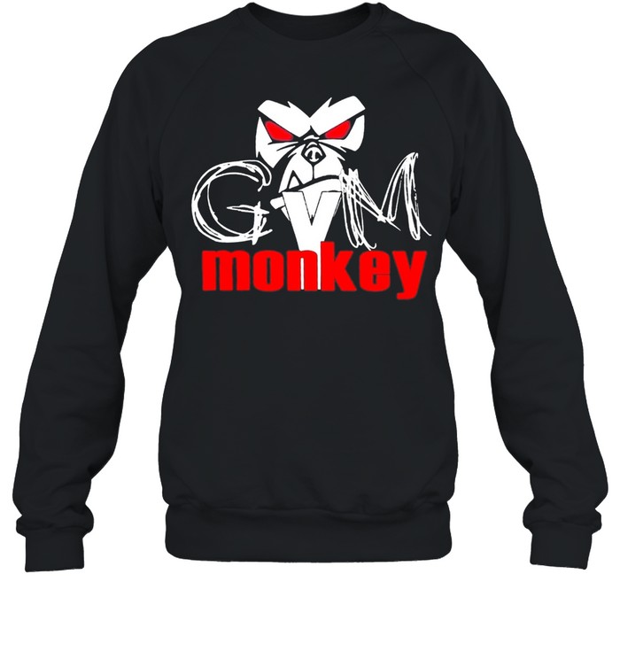 GYm Monkey shirt Unisex Sweatshirt