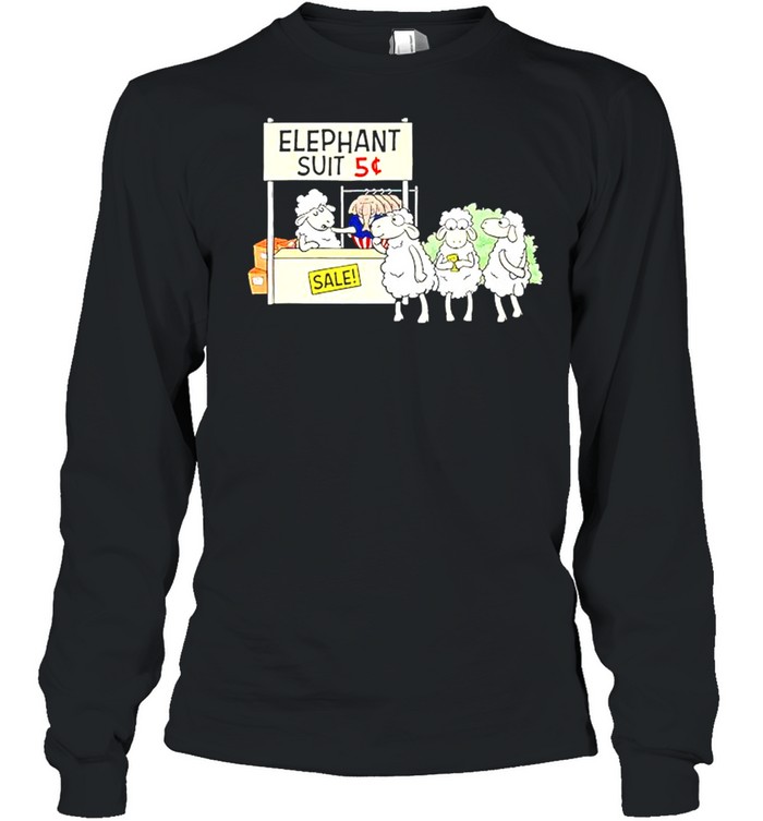 In Elephants Suit sale shirt Long Sleeved T-shirt