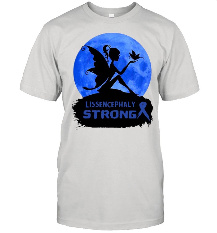 Lissencephaly Awareness Blue Ribbon Classic Men's T-shirt