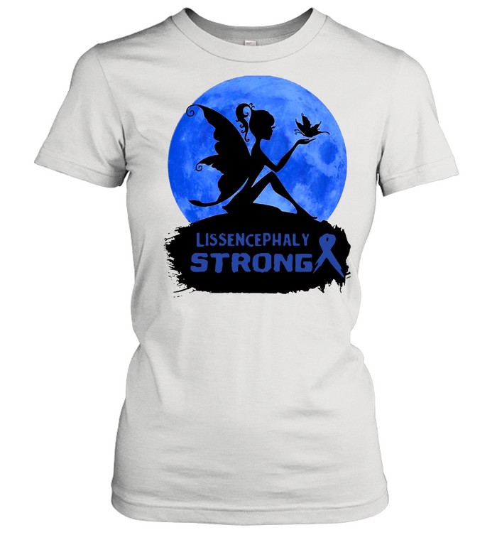 Lissencephaly Awareness Blue Ribbon Classic Women's T-shirt