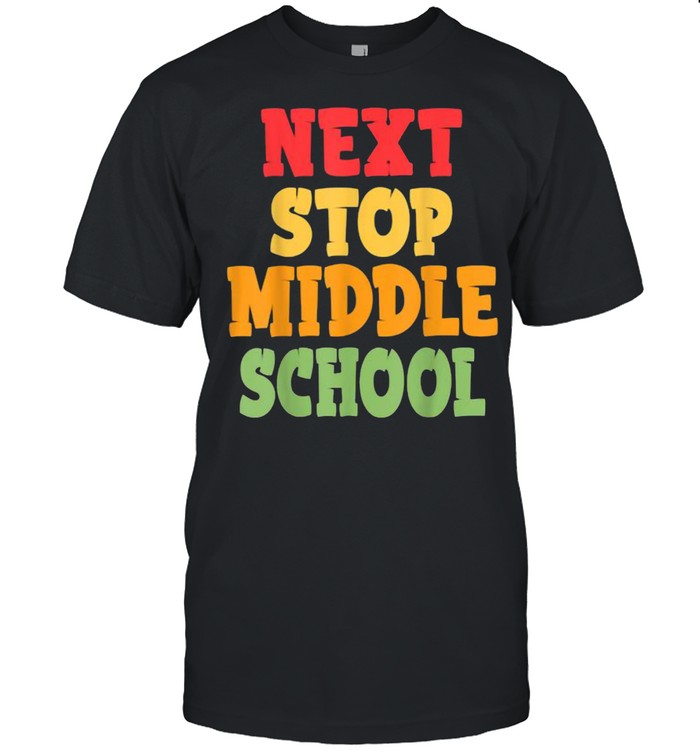 Next Stop Middle School Graduation T- Classic Men's T-shirt