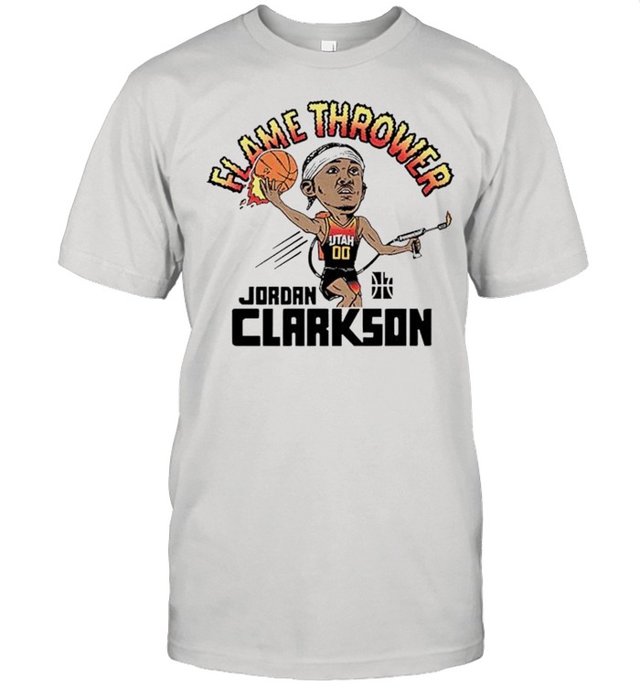 Utah Jazz Flamethrower Nickname Jordan Clarkson shirt Classic Men's T-shirt
