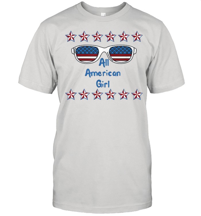 All American Girl 4th of July Sunglasses T- Classic Men's T-shirt