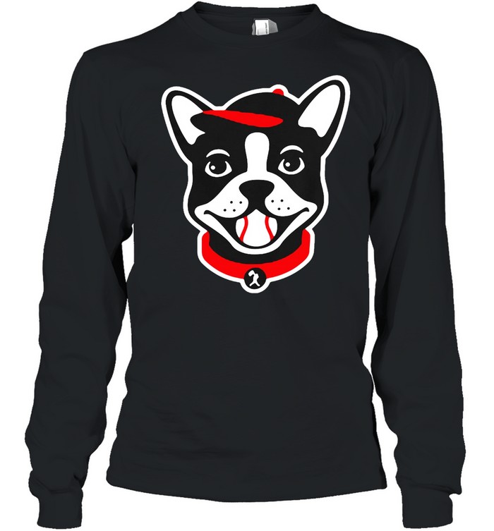 Boston Terrier Bow Wow Collection T-shirt Long Sleeved T-shirt