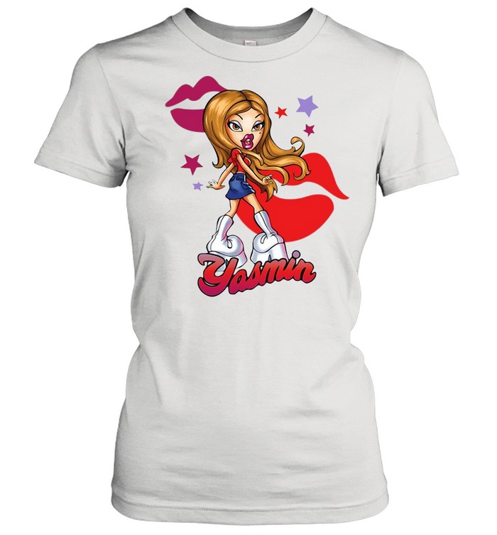 Bratz Yasmin To Fly Stars And Kisses Classic Women's T-shirt