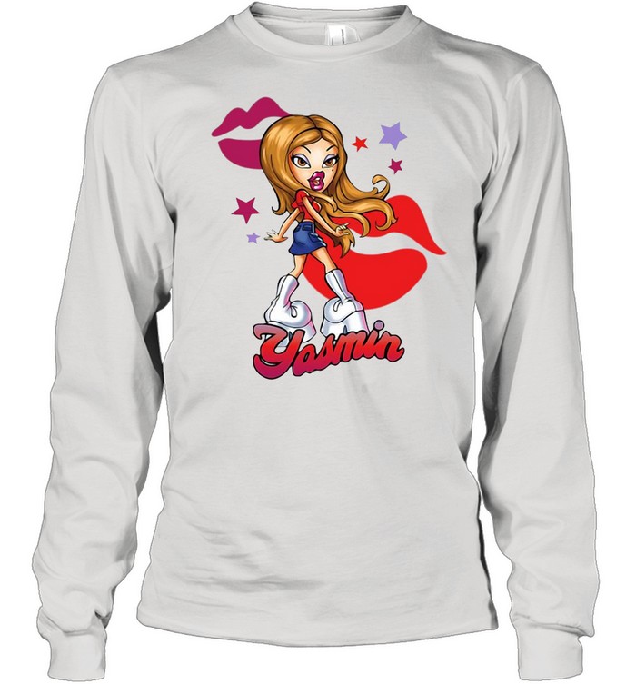 Bratz Yasmin To Fly Stars And Kisses Long Sleeved T-shirt