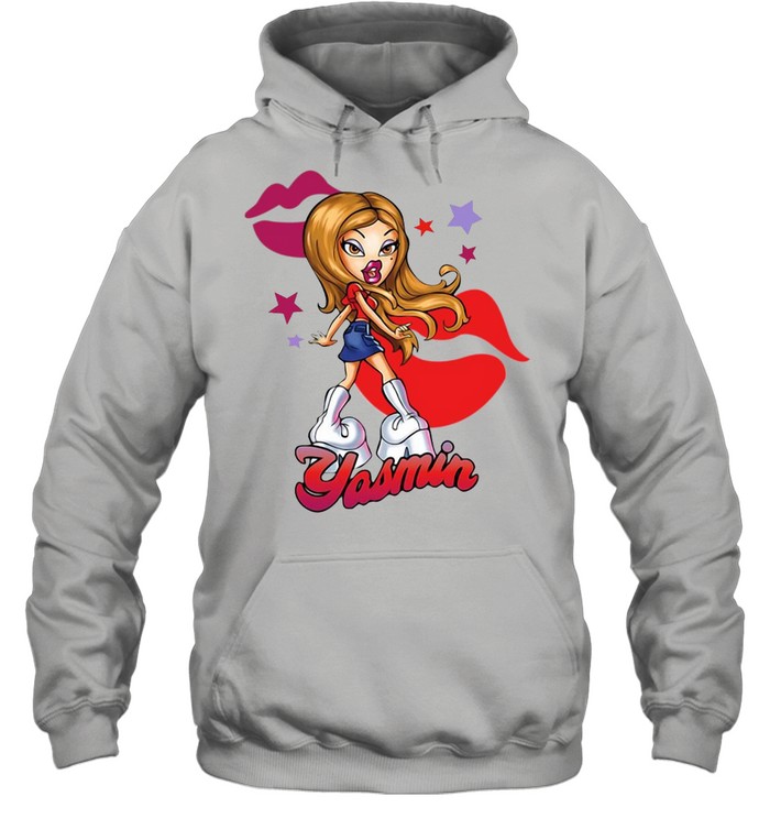 Bratz Yasmin To Fly Stars And Kisses Unisex Hoodie