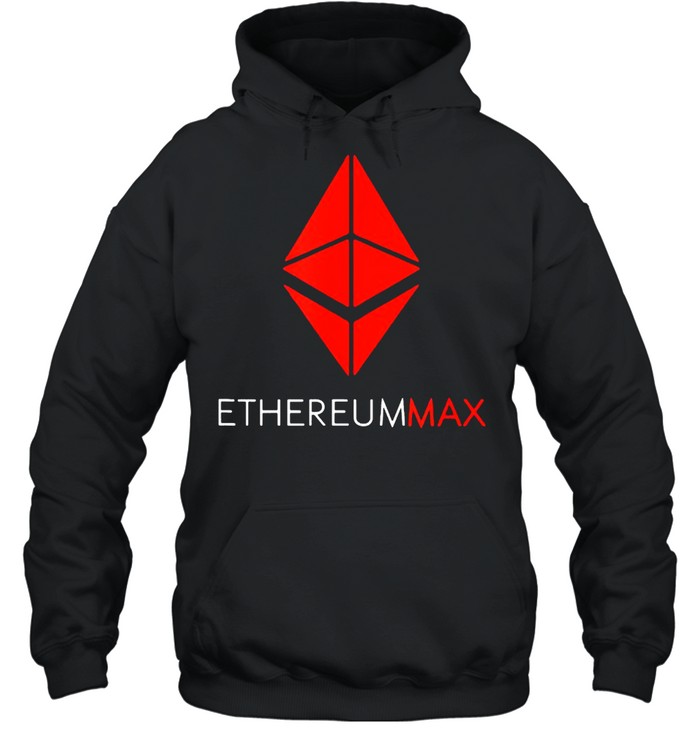 Ethereummax token crypto Cryptocurrency T- Unisex Hoodie