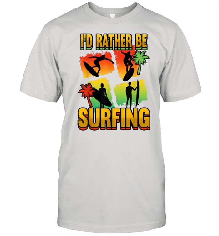 I’d Rather Be Surfing Kitesurfing T- Classic Men's T-shirt