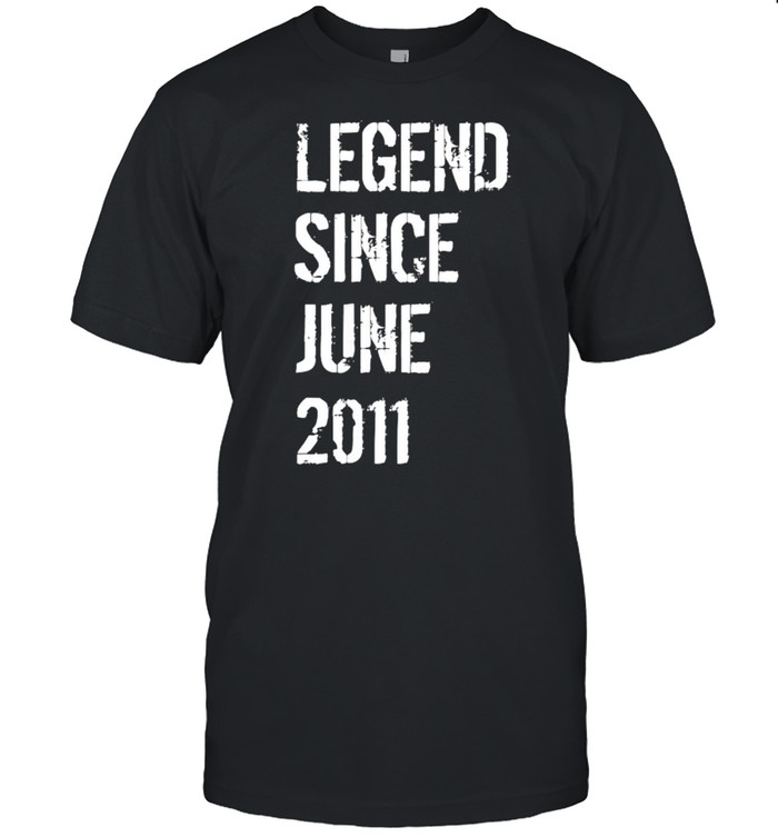 Legend since June 2011 10th Birthday T- Classic Men's T-shirt