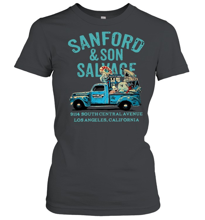 Sanford And Son Salvage 9114 South Central Avenue Los Angeles California T-shirt Classic Women's T-shirt