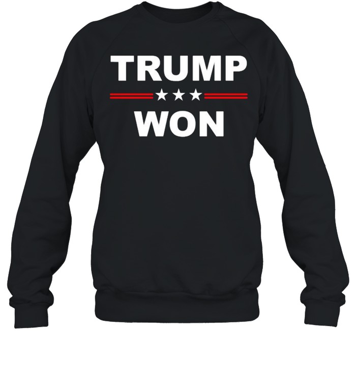 Trump Won Election Unisex Sweatshirt