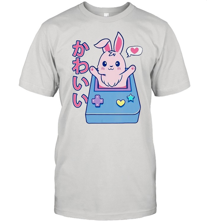 Kawaii Gamer Bunny Rabbit Pastel Cute Classic Men's T-shirt