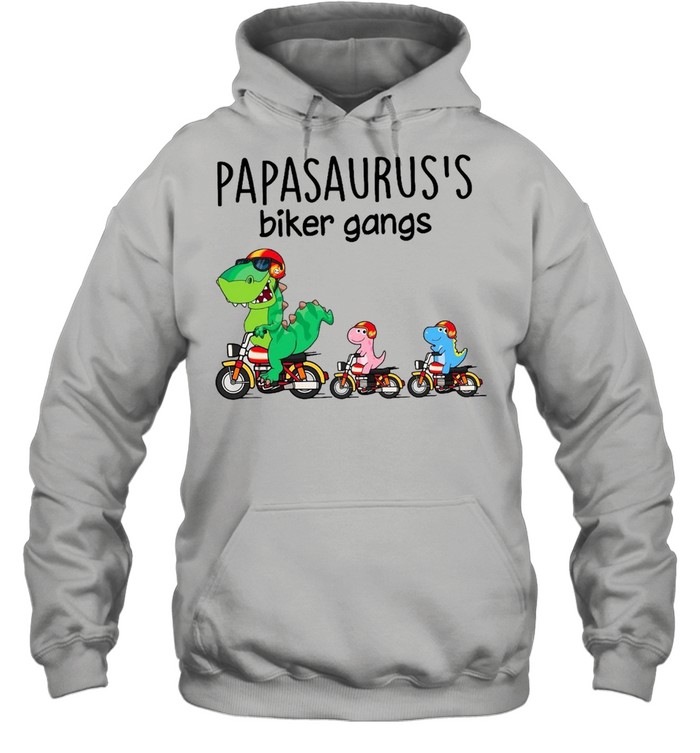 Papasaurus’s Biker Gangs Olivia James T-shirt Unisex Hoodie