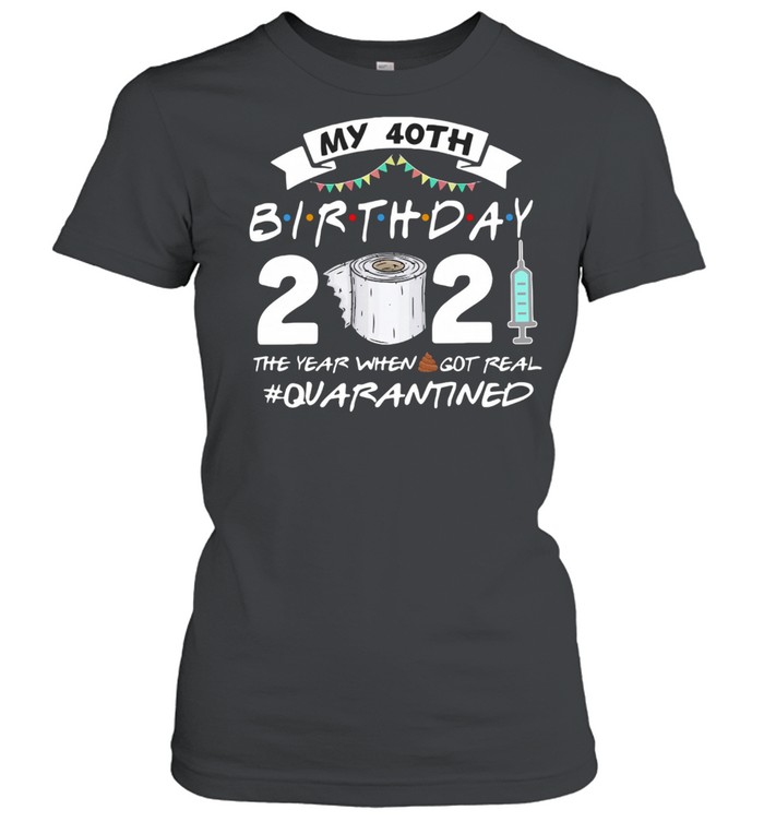 40th birthday t shirt 2021