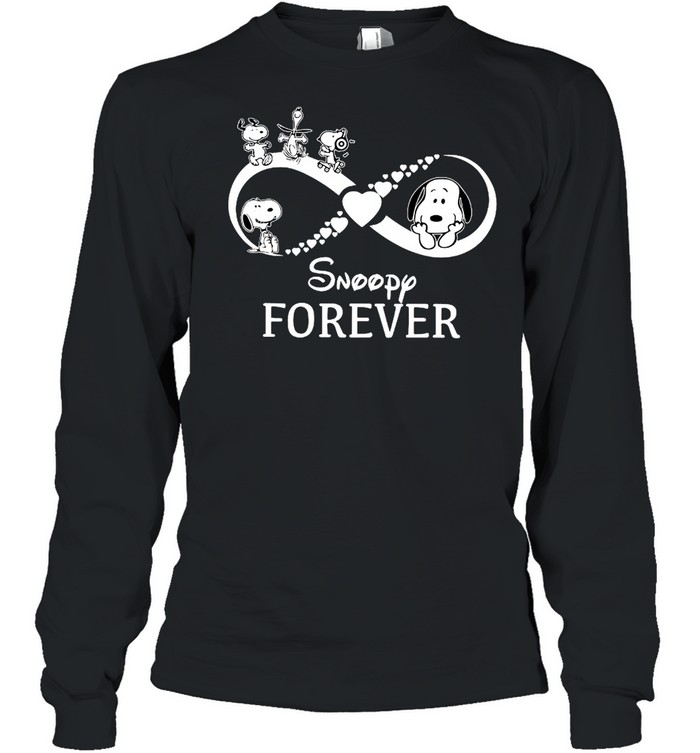 Snoopy Forever Heart shirt Long Sleeved T-shirt