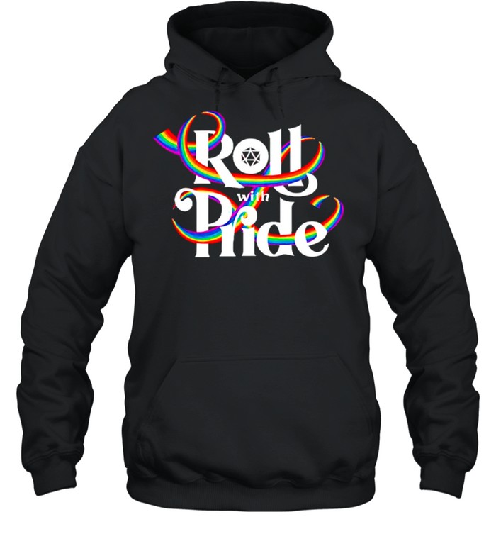 LGBT roll with pride shirt Unisex Hoodie