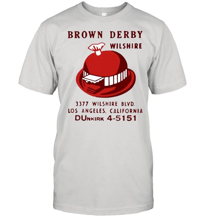 Brown Derby wilshire shirt