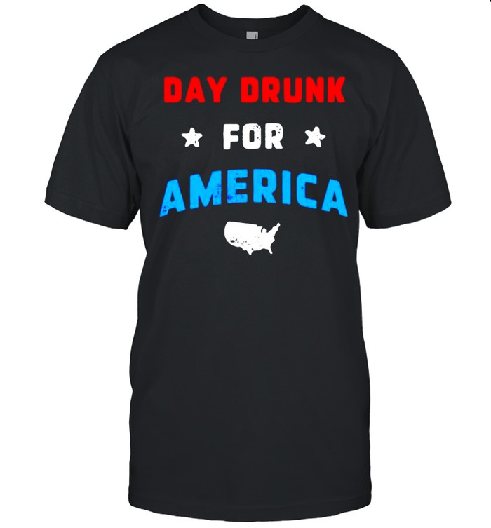 Day drunk for America shirt Classic Men's T-shirt