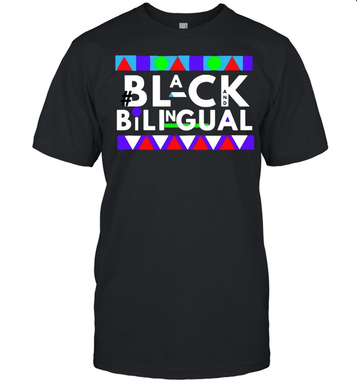 Hashtag Black & Bilingual T-Shirt