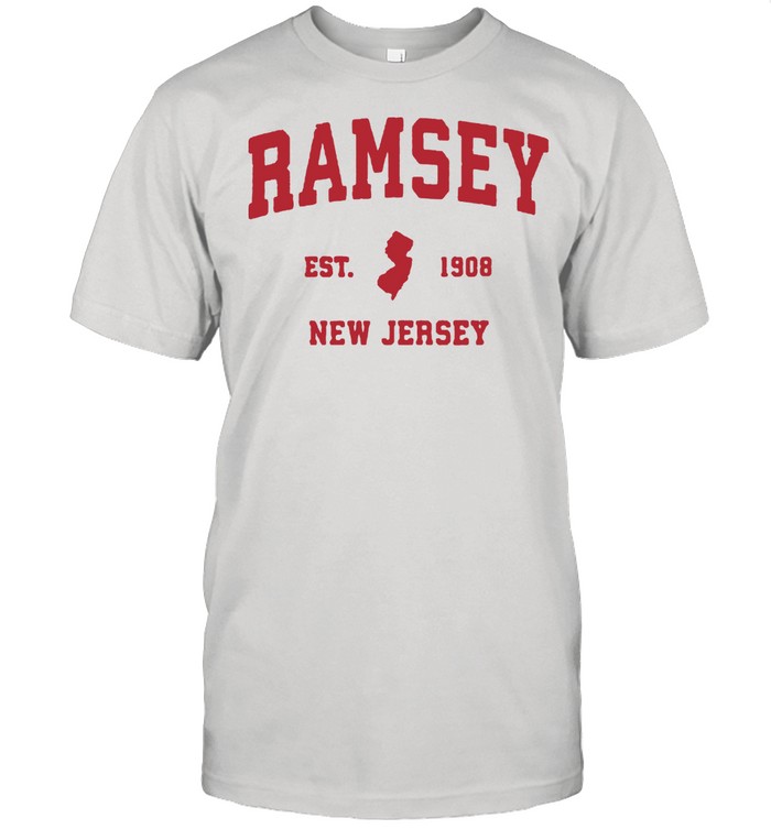 Ramsey New Jersey 1908 NJ Vintage Sports  Classic Men's T-shirt