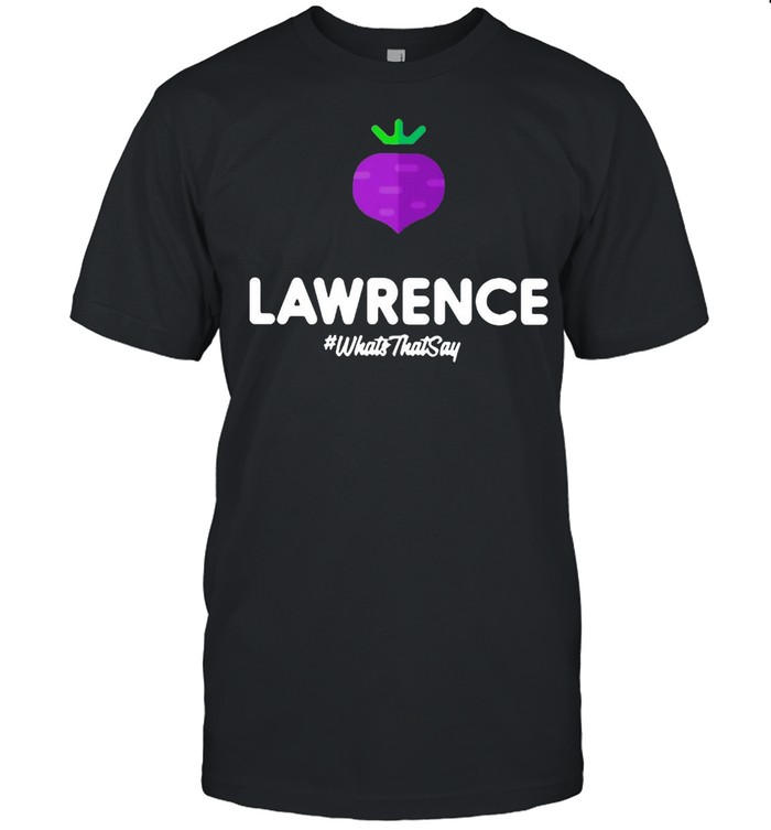 Beetroot Lawrence What’s That Say T-shirt