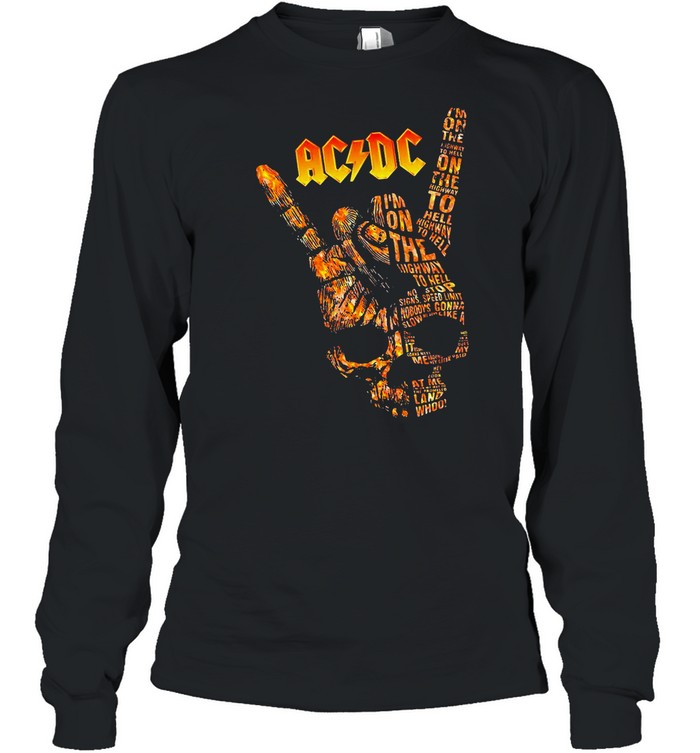 long sleeve ac dc shirt