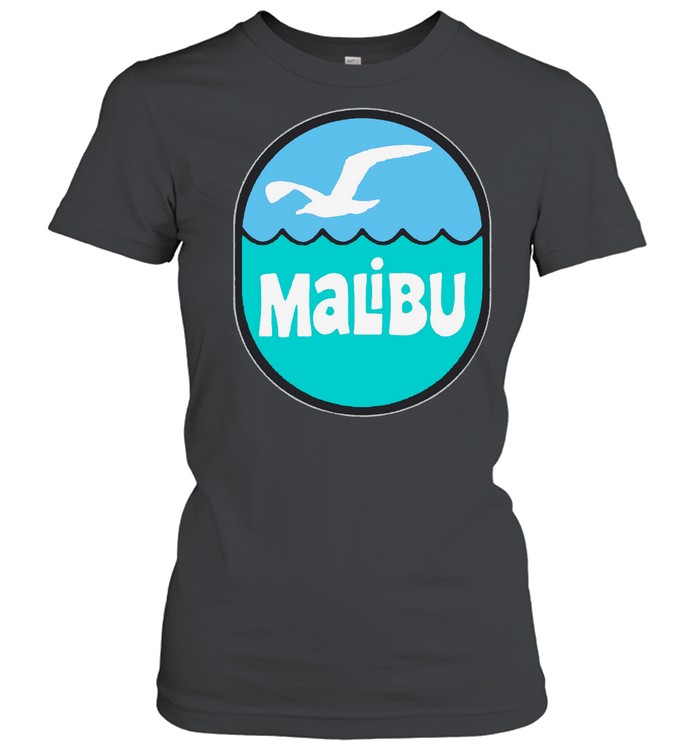 Malibu California Vintage Retro 1970’s Design Gift shirt Classic Women's T-shirt