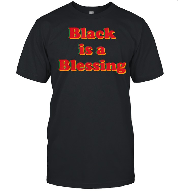 Juneteenth black is a blessing melanin shirt Classic Men's T-shirt