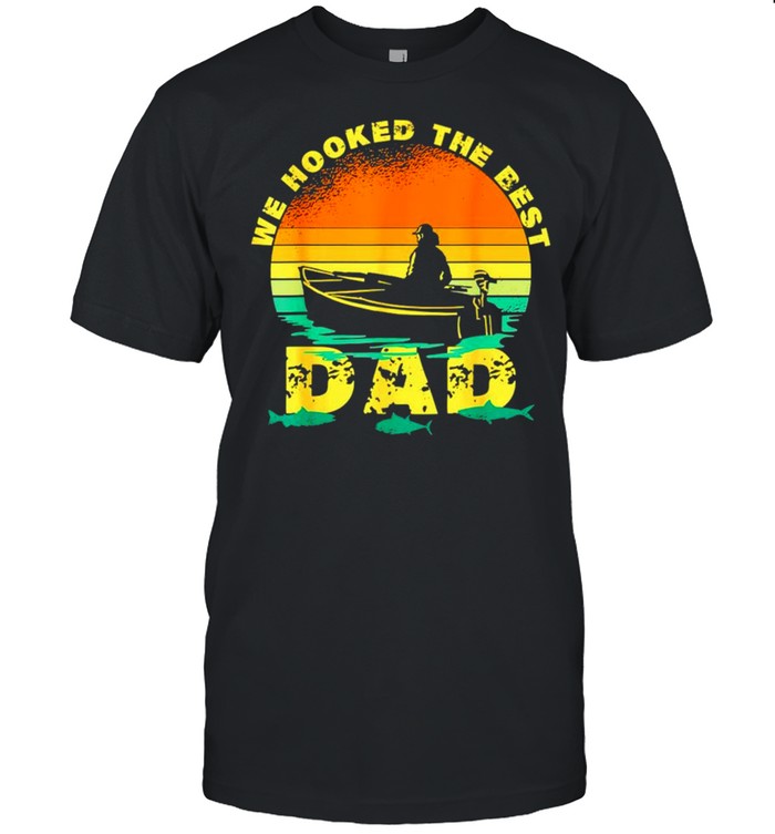 We hooked the best Dad vintage shirt Classic Men's T-shirt