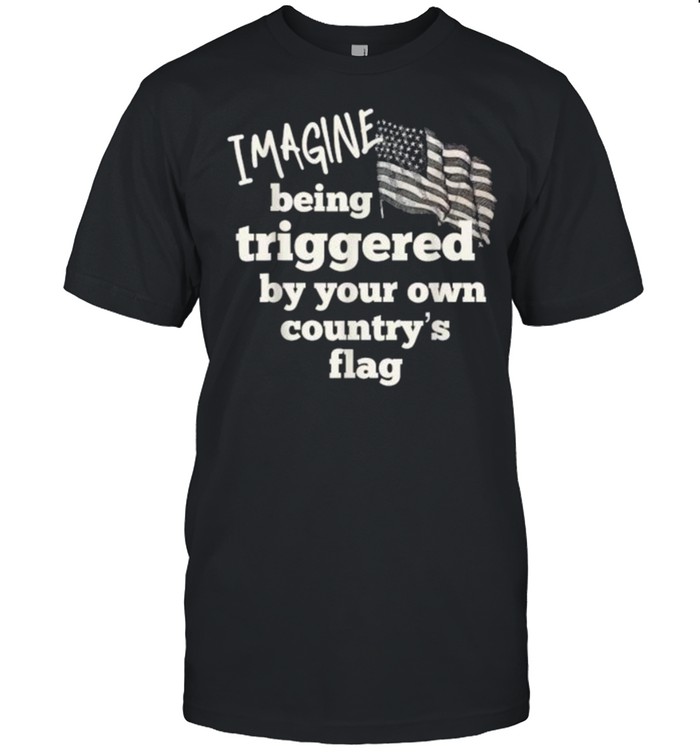 Imagine being triggered by your own country’s flag T- Classic Men's T-shirt
