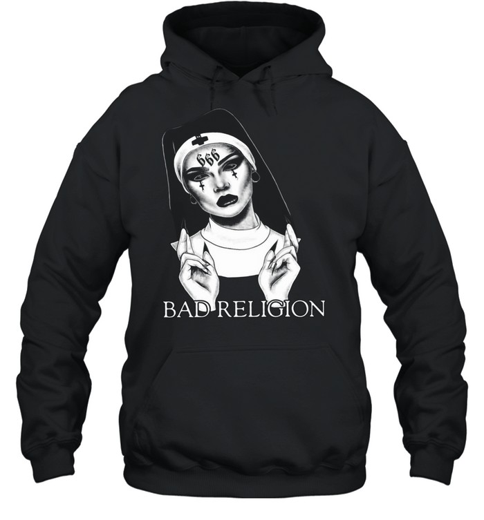 Bad Nun Bad Religion Unisex Hoodie