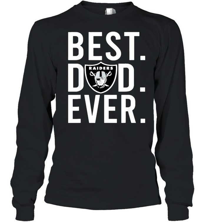 Best Dad Ever Raider Long Sleeved T-shirt