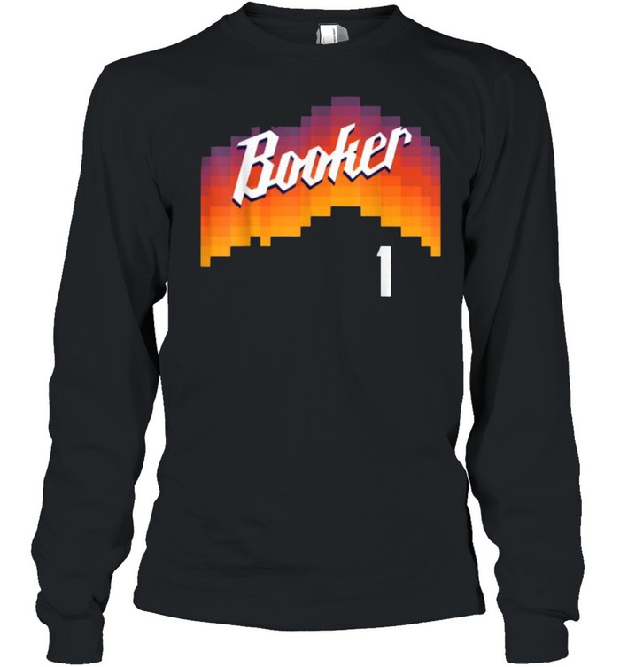 Booker Pixel T- Long Sleeved T-shirt