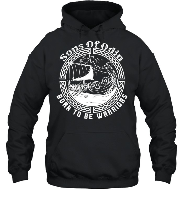 Sons Of Odin Born To Be Warriors Victory Or Valhalla Unisex Hoodie