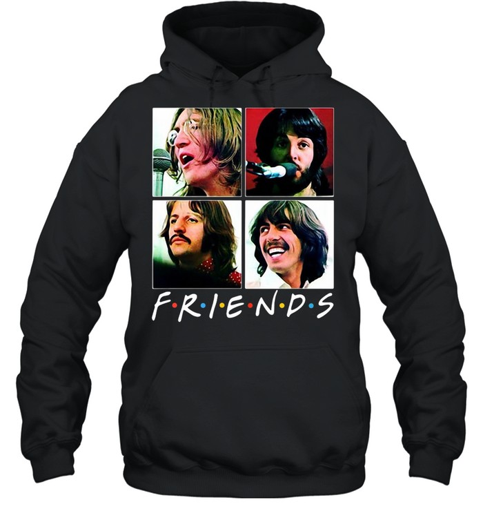 The Beatles Picture Friends T-shirt Unisex Hoodie