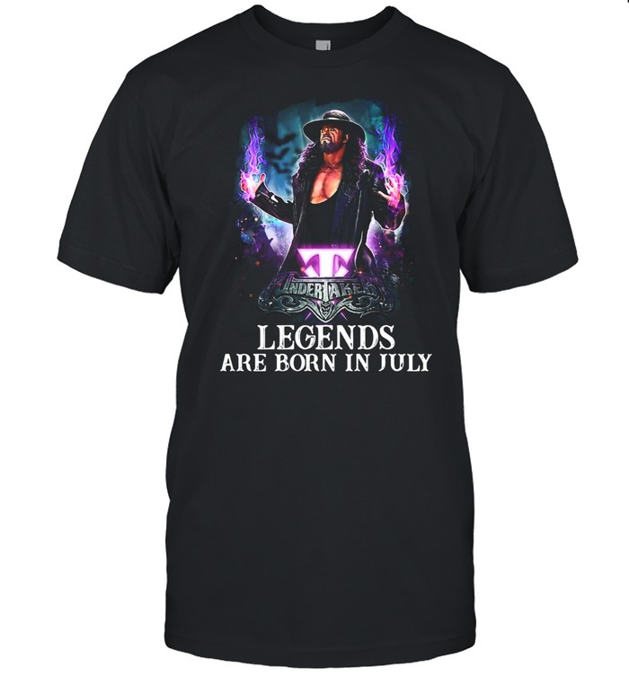 Undertaker Legends Are Born In July T-shirt Classic Men's T-shirt