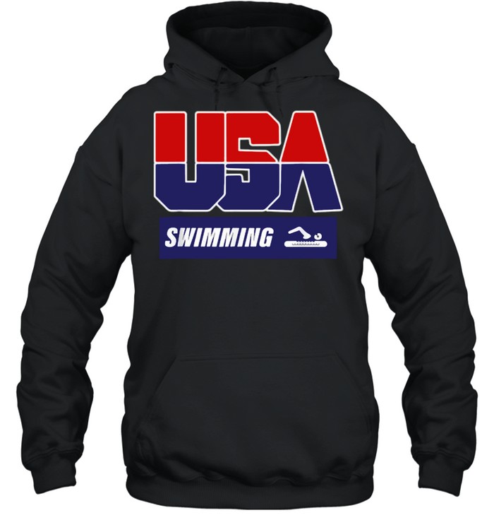 USA Swimming Tokyo Olympics 2021 T- Unisex Hoodie