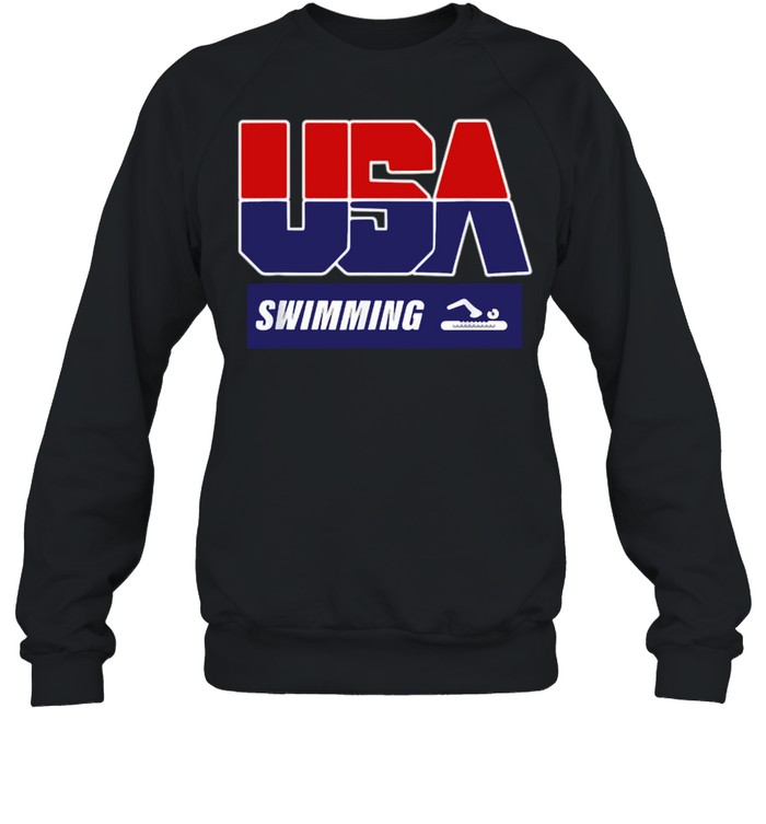 USA Swimming Tokyo Olympics 2021 T- Unisex Sweatshirt