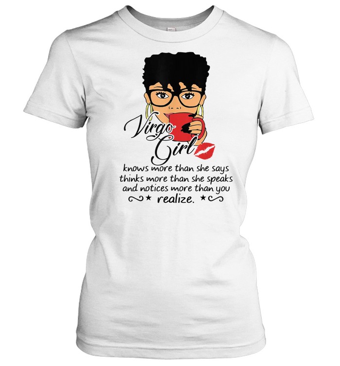 Virgo Girl Are Born in August 23 September 22 shirt Classic Women's T-shirt