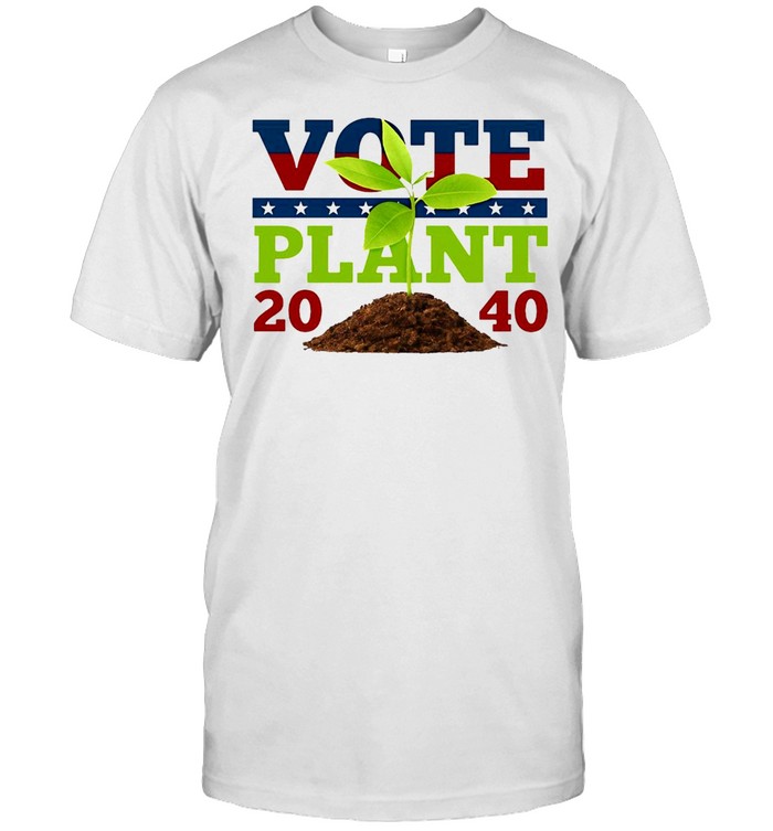 It’s 2040 Our President Is A Plant Classic Men's T-shirt