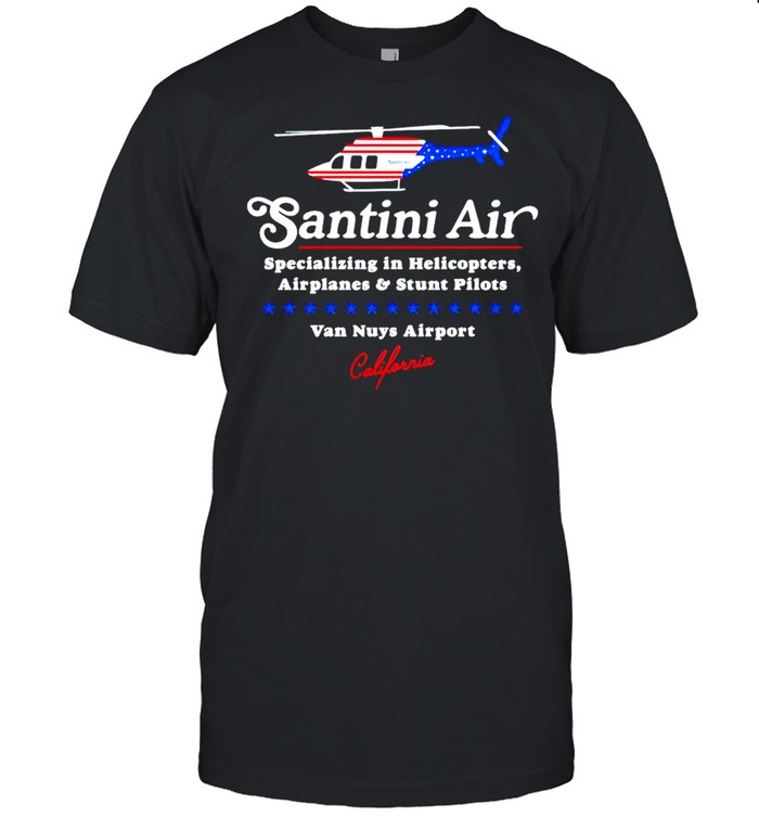 Santini Air specializing in Helicopters shirt
