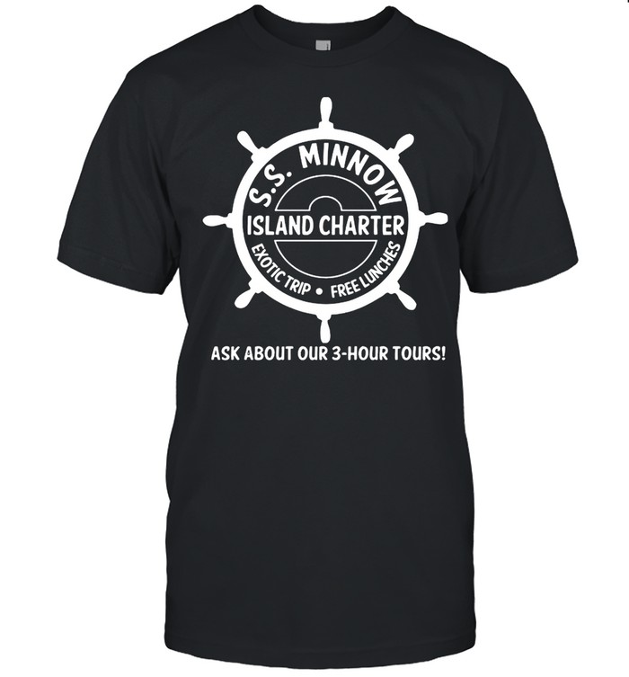 S.S. Minnow Island Charter Ask About our 3-hour tours shirt Classic Men's T-shirt