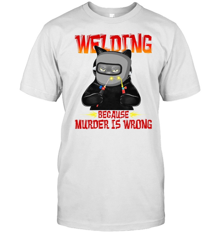 Cat Wedding Because Murder Is Wrong T-shirt Classic Men's T-shirt