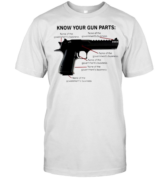 Know your gun parts shirt Classic Men's T-shirt