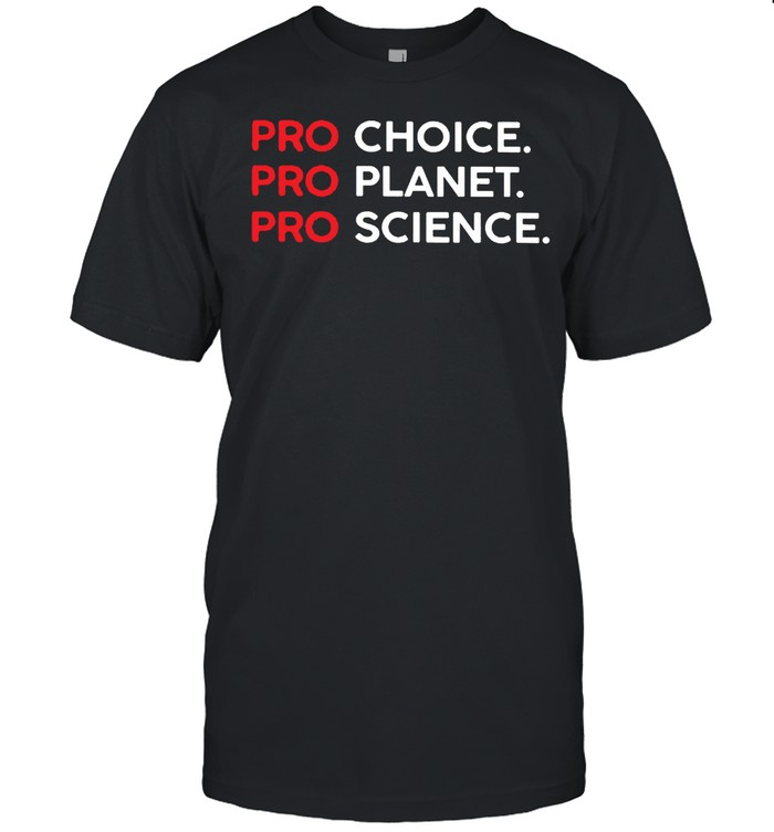 Pro choice planet science shirt Classic Men's T-shirt