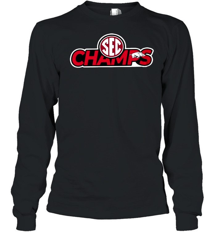 Arkansas Razorbacks Sec Champions shirt Long Sleeved T-shirt